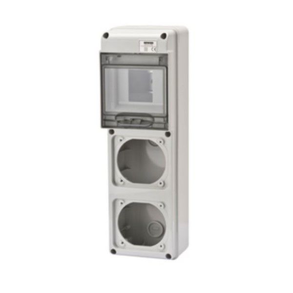 Q-DIN DB 4M 2 x 16A Flanges IP55