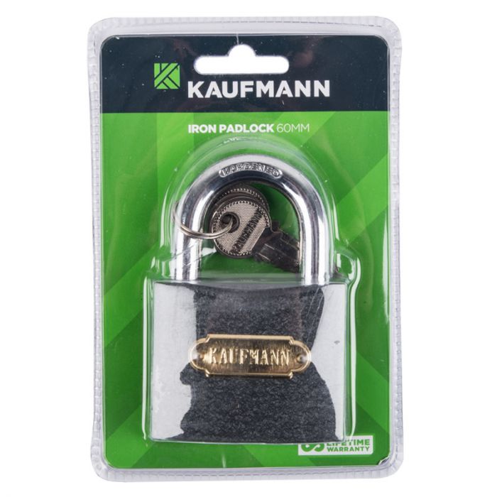 Kaufmann - Steel Lock 60mm - 2 Pack
