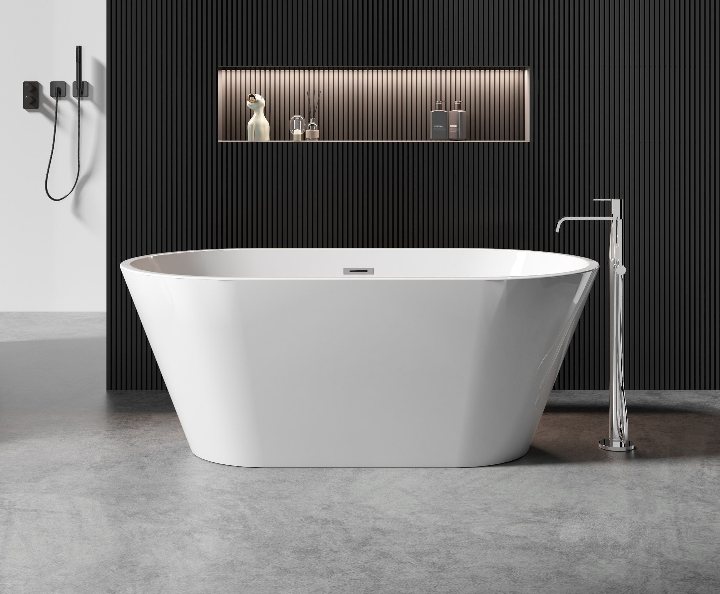 CANNES 1680mm Freestanding Bathtub