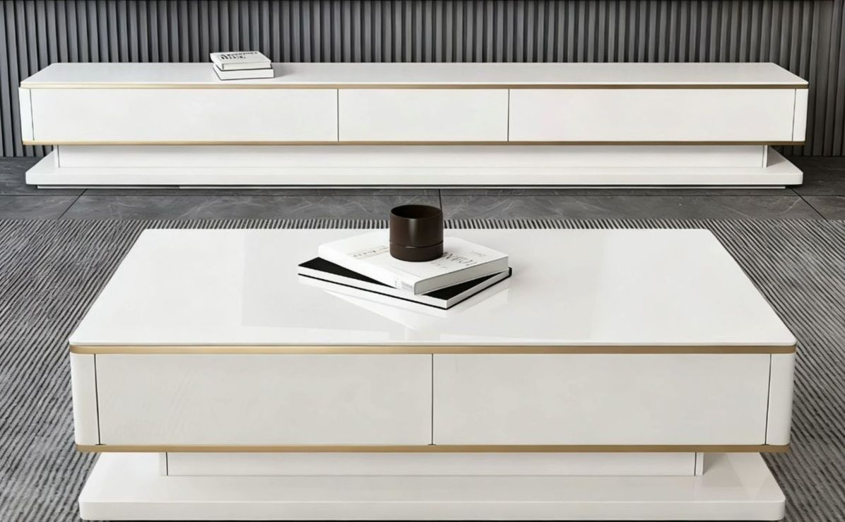 Aria Xenon TV Stand and Coffee Table