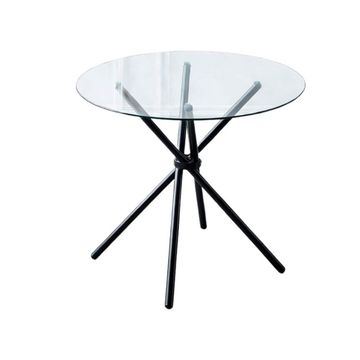 Black Star legged Glass Stand