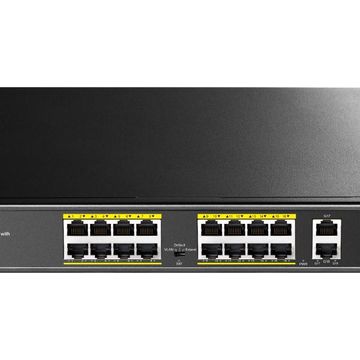 Cudy 18 Port With 16 Poe 190W 2 Gigabit 1Sfp Combo Switch Fs1018Ps1