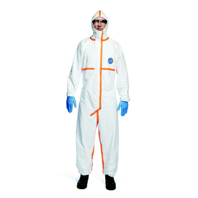 Tyvek 800 J Protective Chemical Suit Double Extra Large - 3 Pack