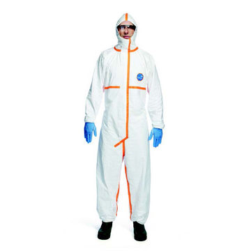 Tyvek 800 J Protective Chemical Suit Double Extra Large - 3 Pack
