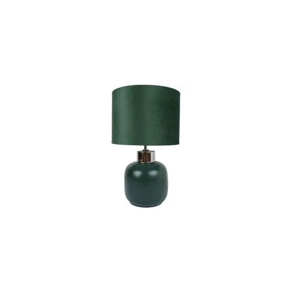 Danny Home Green Table lamp 40cm Night Lamp (40 cm, Green, Silver)