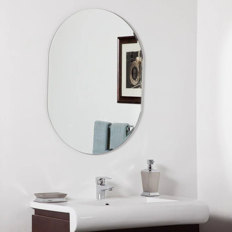 Pearl Oval Mirror 60x90cm No Light