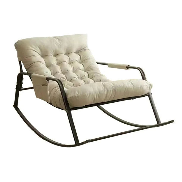 Shayd - Lazy Boy Rocking Chair - Cream