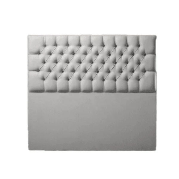 Diamond Buttoned King Headboard