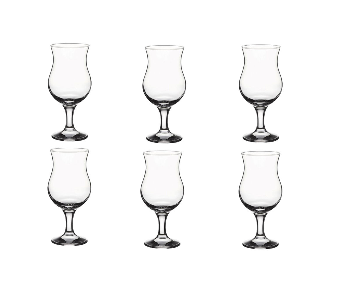 Cocktail Glass 380ml 6 Piece Victoria Stemmed St22-13 - Kitchen Essentials