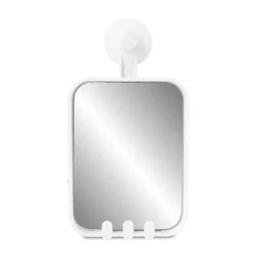 Woodly Bathroom Mirror, 180mm x 135mm