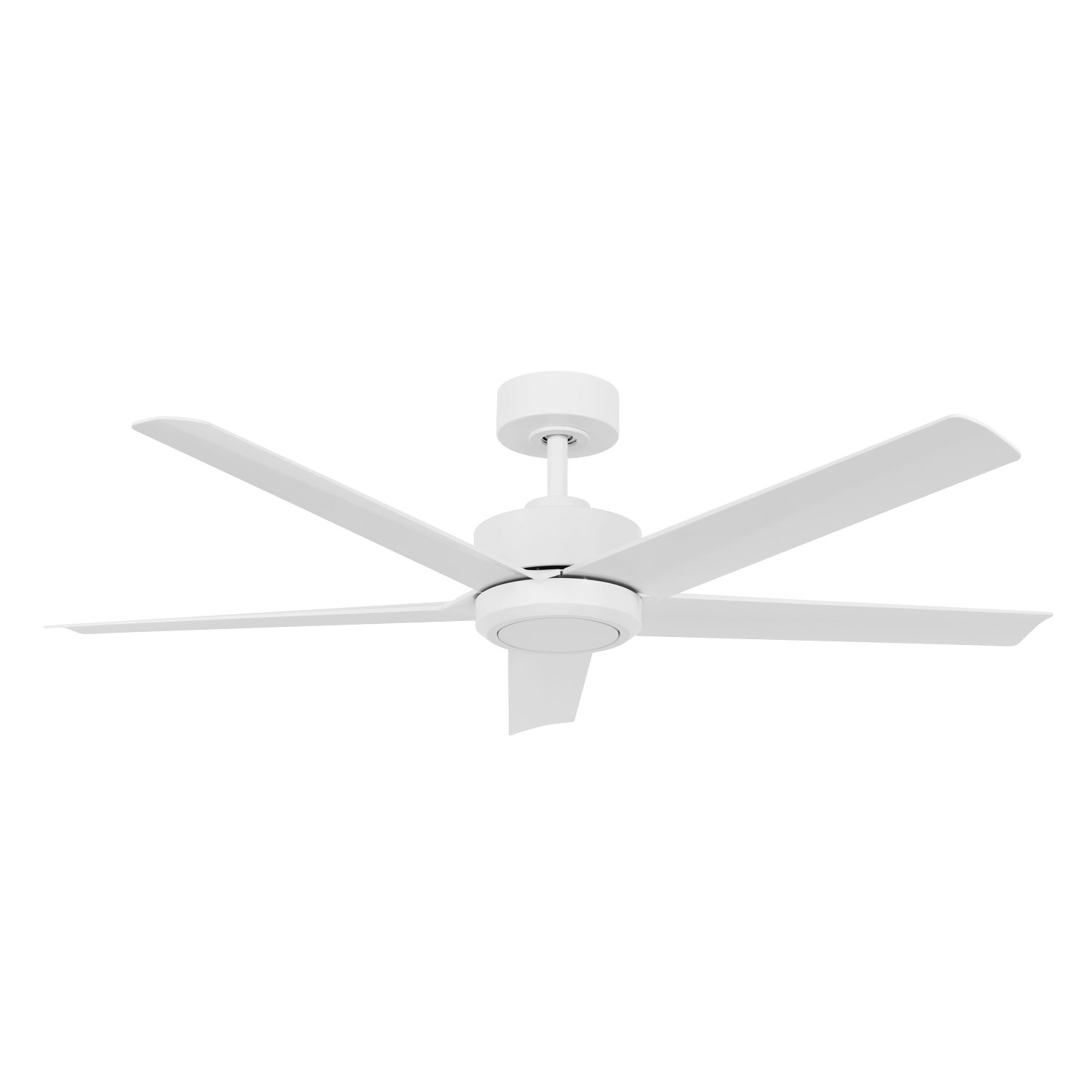 Zebbies Lighting Raptor Matte White 40W DC Ceiling Fan with Remote Control