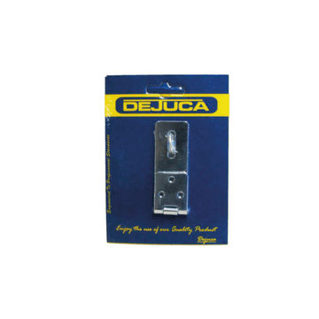 Dejuca - Hasp And Staple - L/d - Galv - 50mm - 1/Card - 3 Pack