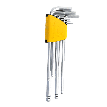 Deli Hex Key Set 9pcs - Extra Long