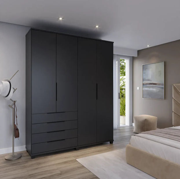 Allen 4 Door Wardrobe