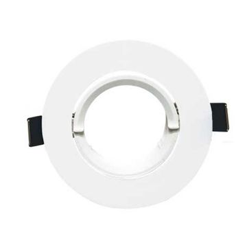 Ø90mm Plastic Recessed Downlight White