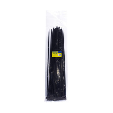 Dejuca - Cable Ties - Black - 380mm X 4.7mm - 50/pkt - 4 Pack