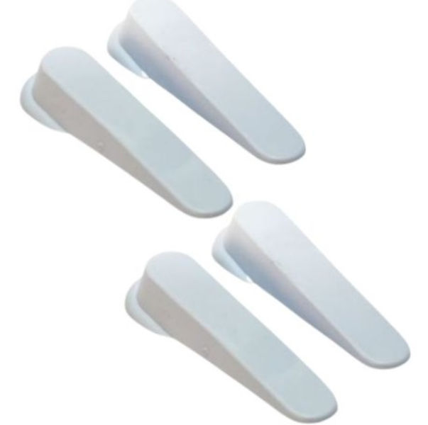 Dothome - Door Stopper / Door Wedges - Set of 4 (White)