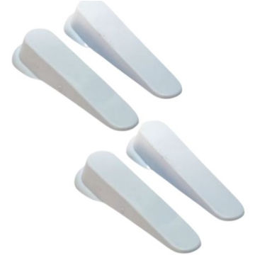Dothome - Door Stopper / Door Wedges - Set of 4 (White)