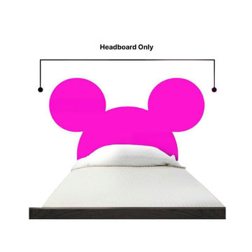 Pink Mickey mouse shape double