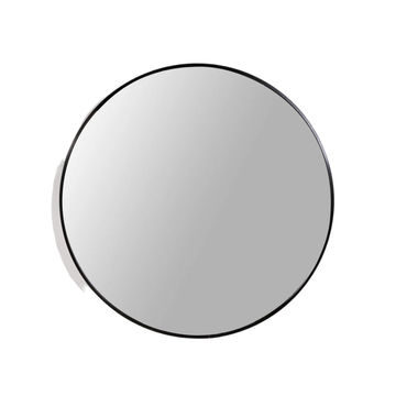 Vividitto - Naisha Round Mirror - Black - 80cm