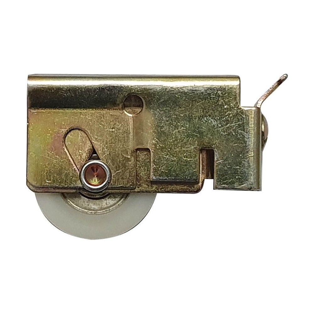 15mm Single Patio Door Roller Zinc Plated