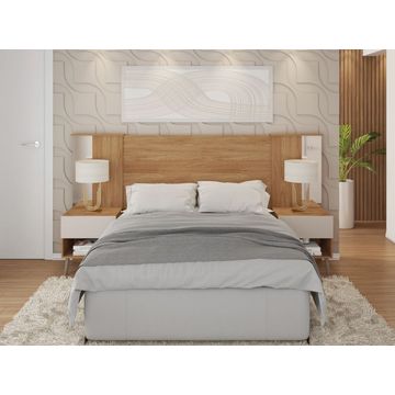 HEADBOARD REFLEX - Mahogany/ With Mirror