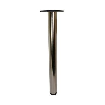 Kitchen Leg, H870mm x 76mm, Brushed Satin Nickel (4 Pack) BY WOODLY