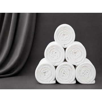 Everyday Collection Soft, Warm, Lightweight - Anti-Pill Polar Fleece - 150x220cm Optical White - 06 Piece Pack