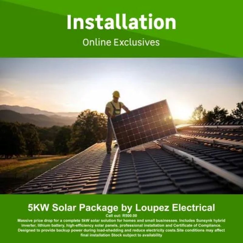 5KW Solar Package by Loupez Electrical