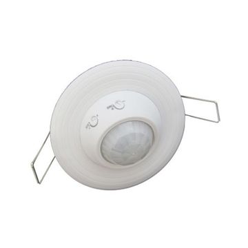 360 Deg PIR Motion Sensor Diameter 85mm Ceiling Adj. 1200W