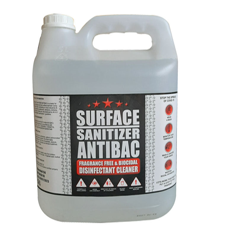RSA Surface Sanitiser Anti Bacterial All Surface 5Ltr
