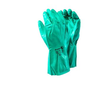 Chemical Nitrile Gloves, Size 9 (4 pack) BY WOODLY