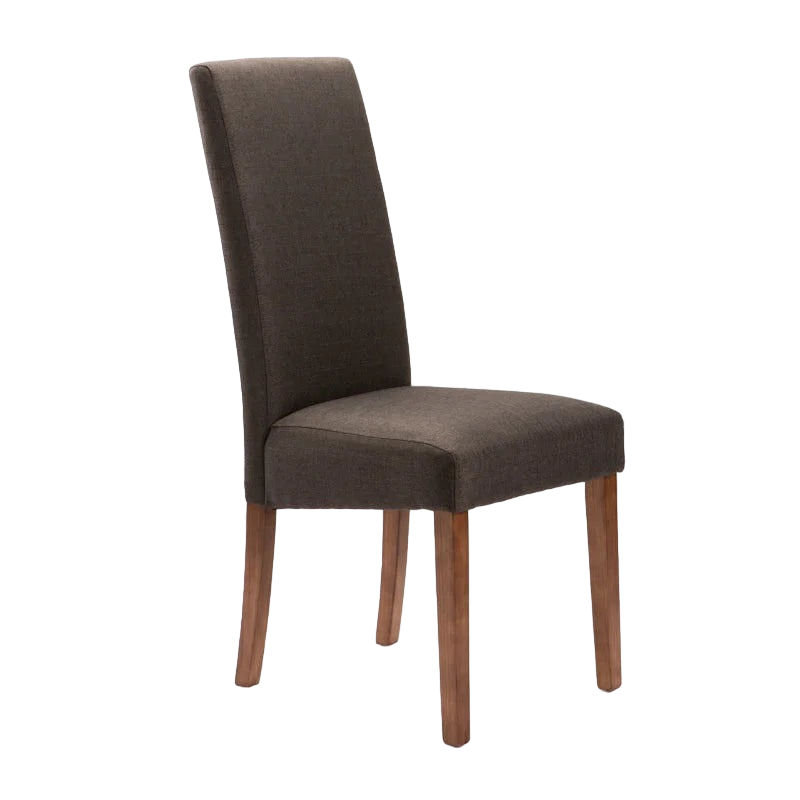 Vividitto - Pappa Deluxe Fabric Dining Chair - Charcoal
