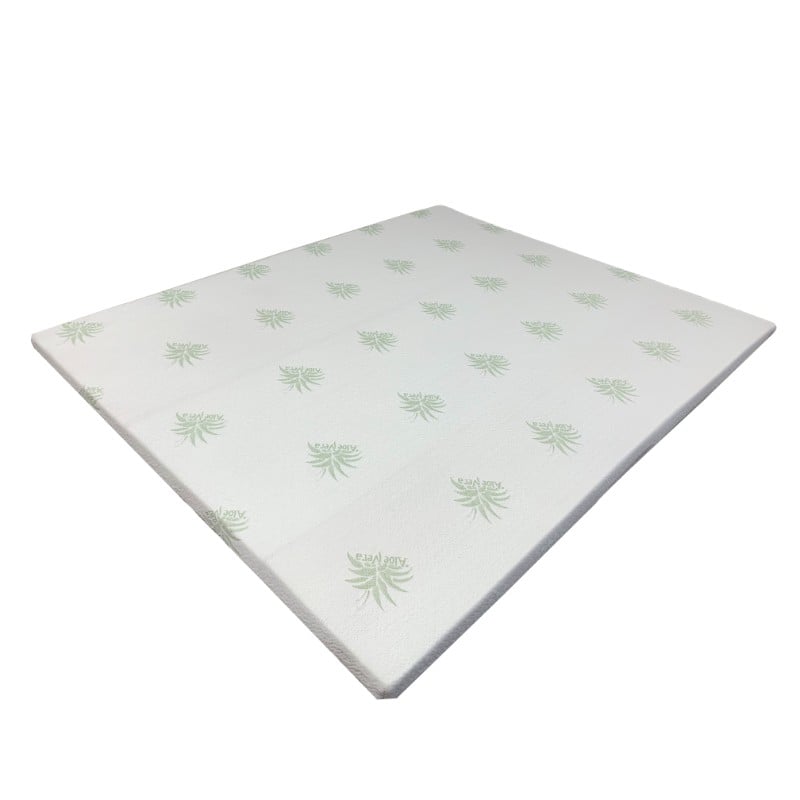 Bragg Gel Memory Foam Mattress Topper with Cover - Queen