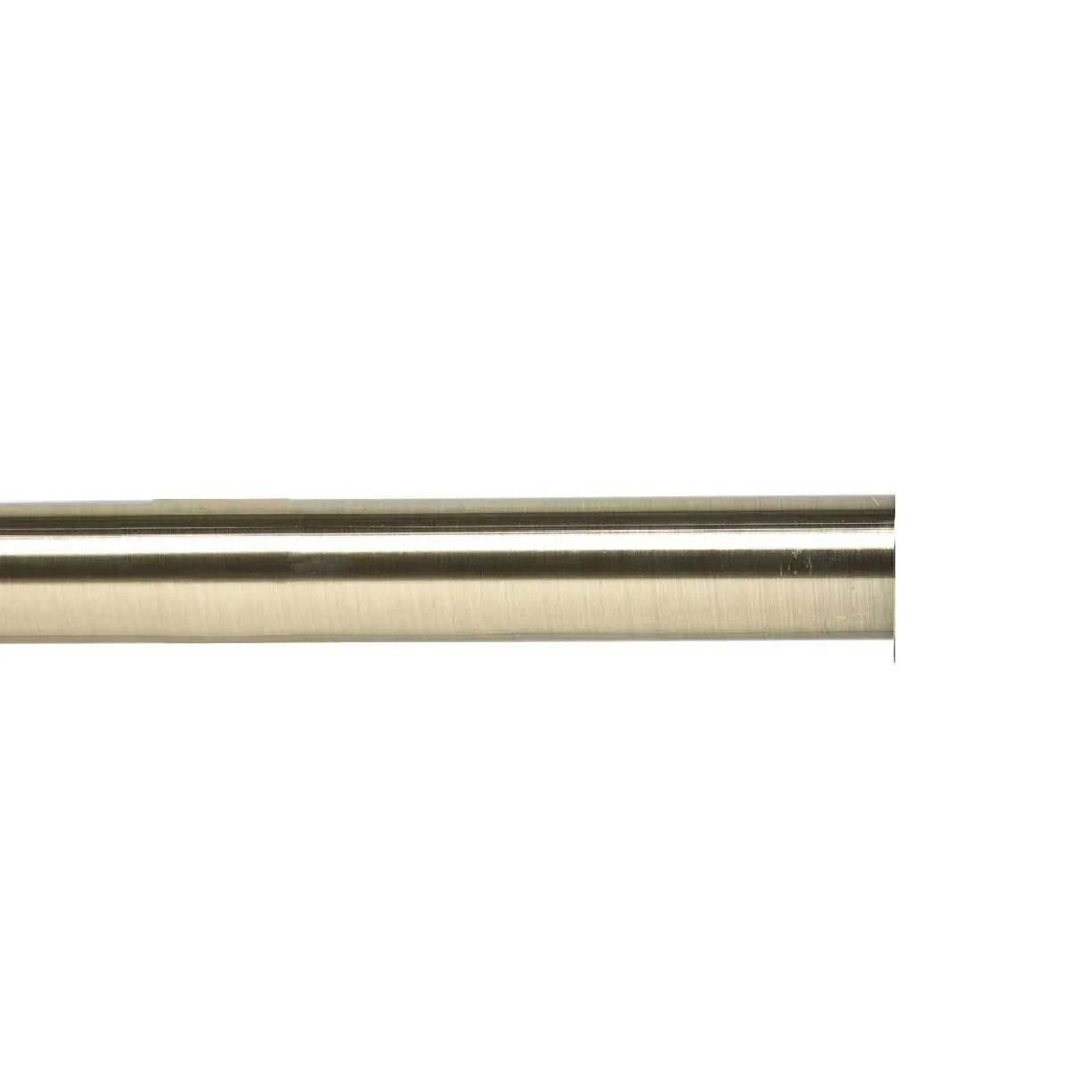 WOODLY Curtain Rod, Steel, Bronze, 25mm x 2m