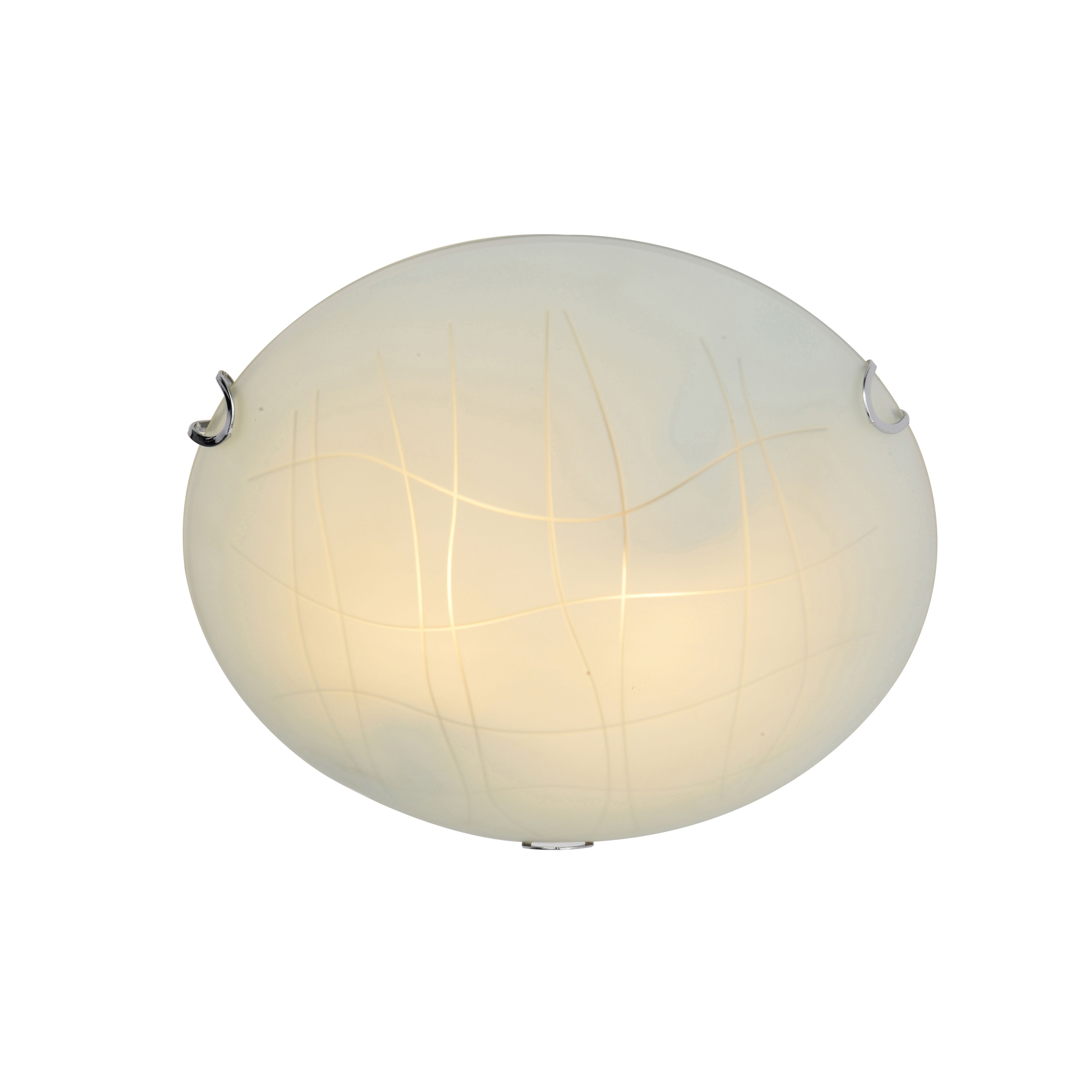 Eurolux Radiant Lines Ceiling Light Chrome E27 3x60w