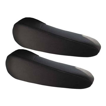 Killer Deals Semi-Universal Car Armrest Cover Seat Protectors-2 Pack- Black