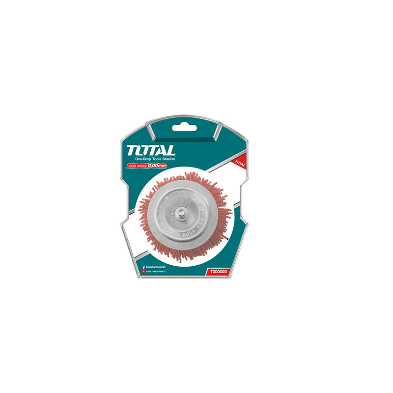 Total Tools Cup Brush 75mm Nylon