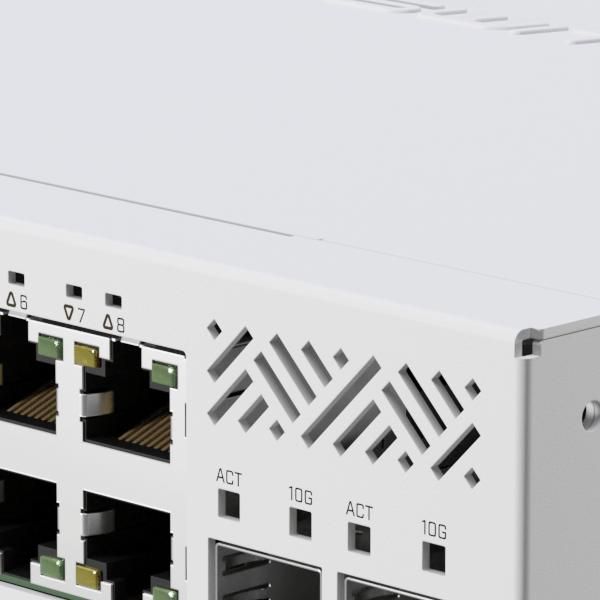 Mikrotik - Cloud Smart Switch 610-8P-2S+In, (Switchos), Desktop Enclosure