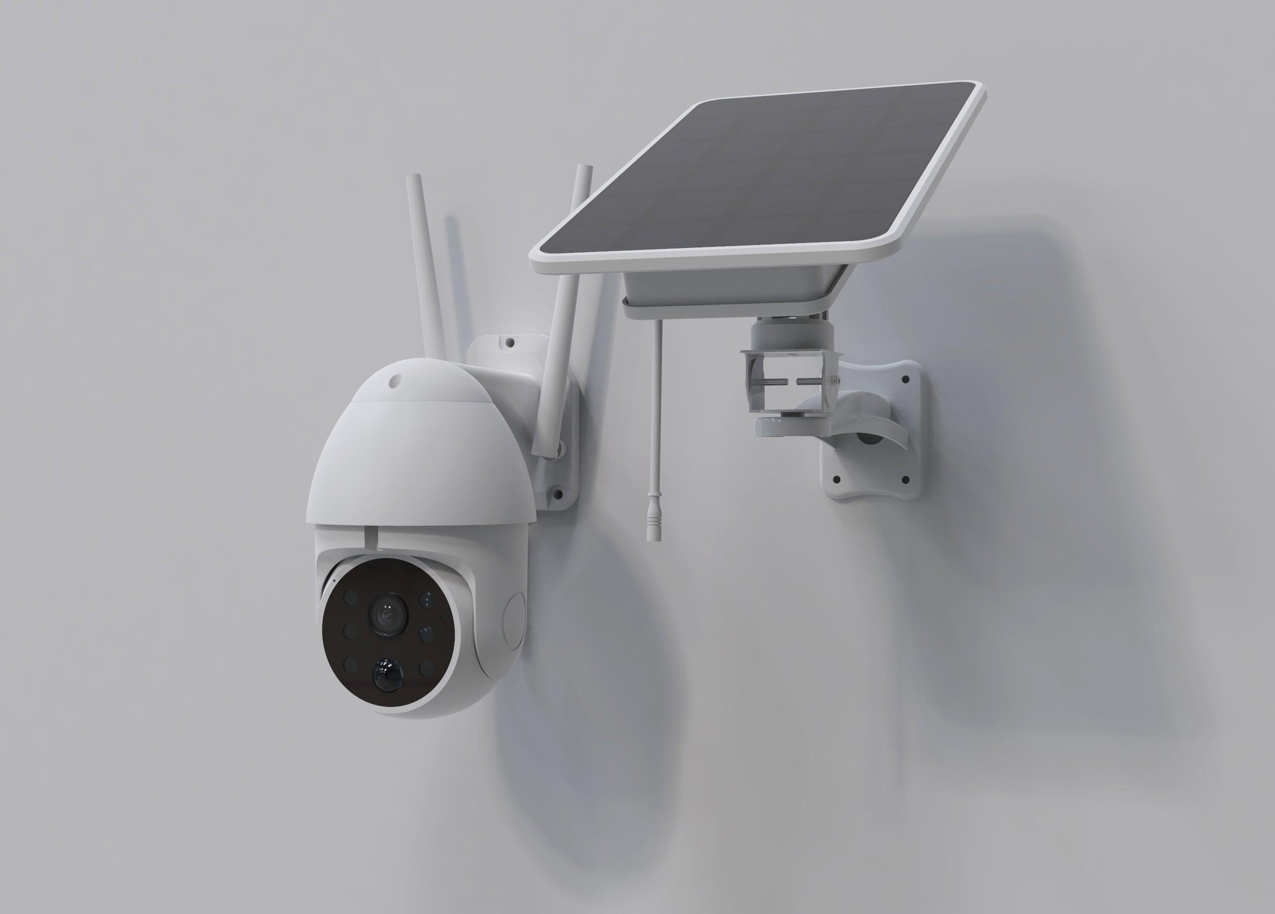 Outdoor Ptz Camera With Solar
