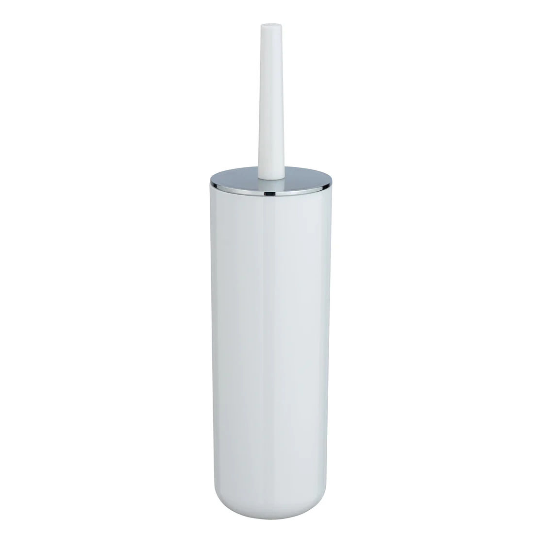 WENKO - TOILET BRUSH - CLOSED - POSA - PLASTIC - WHITE/CHROME
