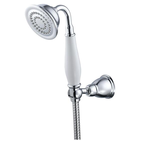 Hand shower 1jet acs chrome with hose SENSEA Trio retro