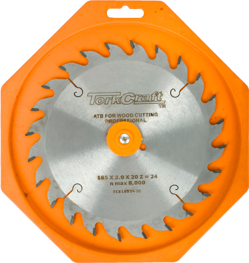 Tork Craft - Blade Tct Euro Tip 185 x 24T 20-16 Profesional