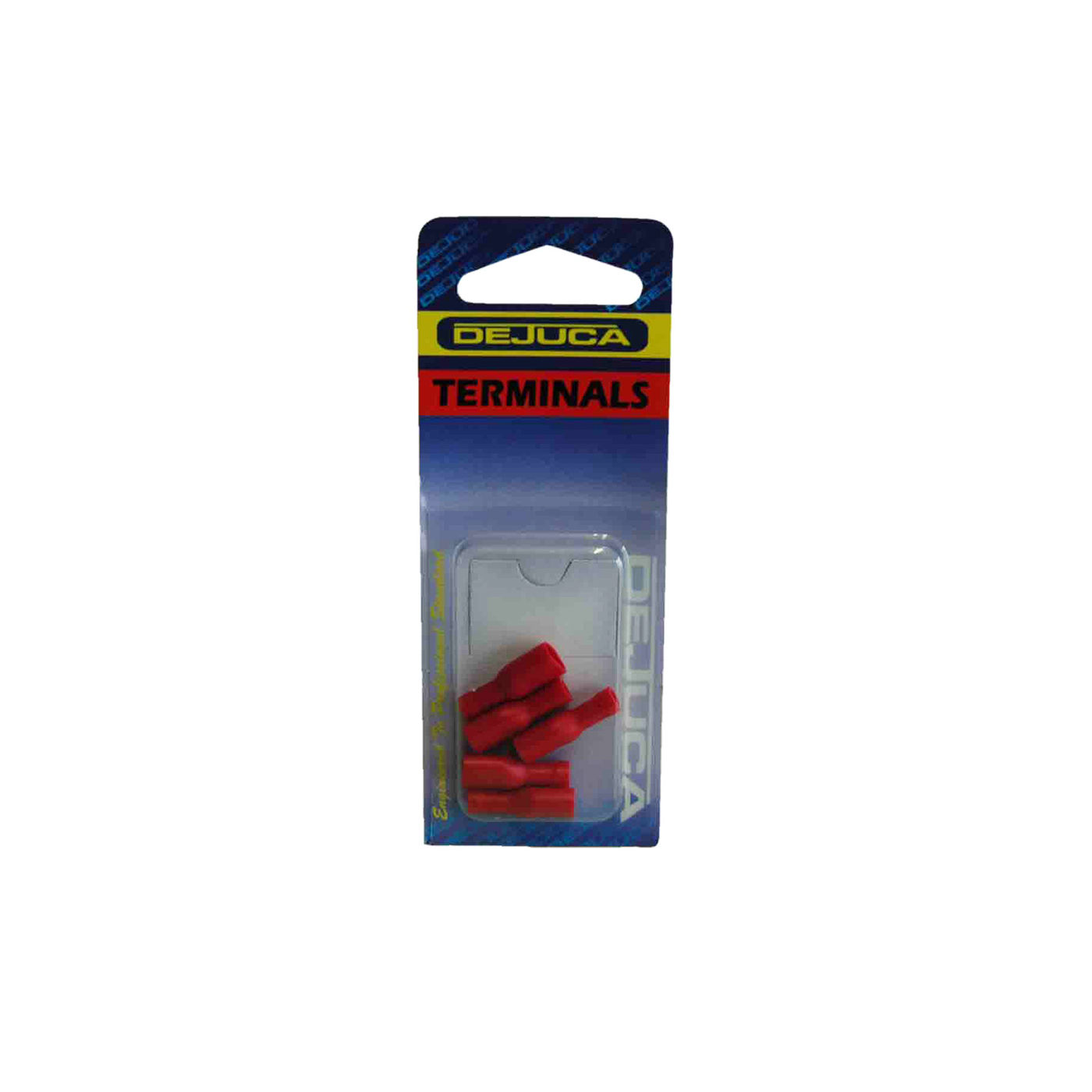 Dejuca - Terminal - Disconnect - Red - F/ins - Female - 6.4mm - 10 Pack