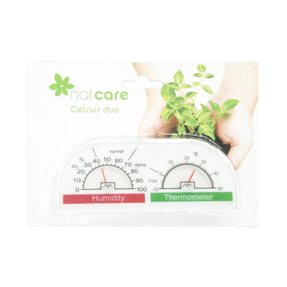 Thermometer, Celcius/ Hygrometer, NATCARE,