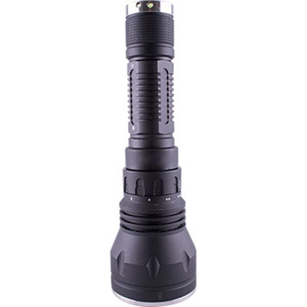 Torch Led Alum. 500Lm Blk Use 2 X Cr123A Or 1 X 18650 Batteries Flash