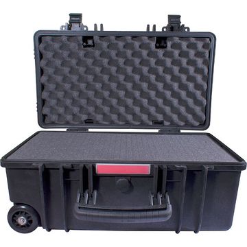 Hard Case 550X345X245Mm Od With Foam Black Water & Dust Proof (512722)