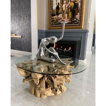 Shani Plush Root Coffee Table