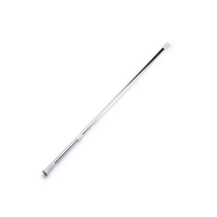 Woodly Shower Curtain Rail, Aluminium, Expandable 1100mm - 2000mm