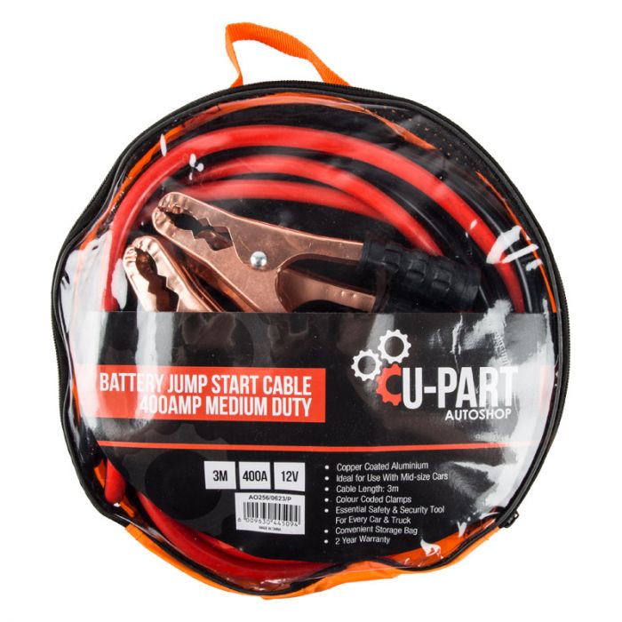 U-Part Jumper Cable Med Duty 300Amp